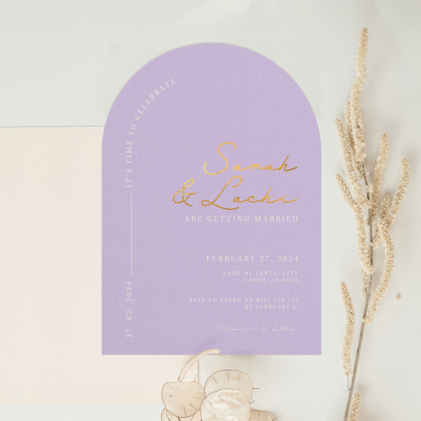 Simple Arch Invite