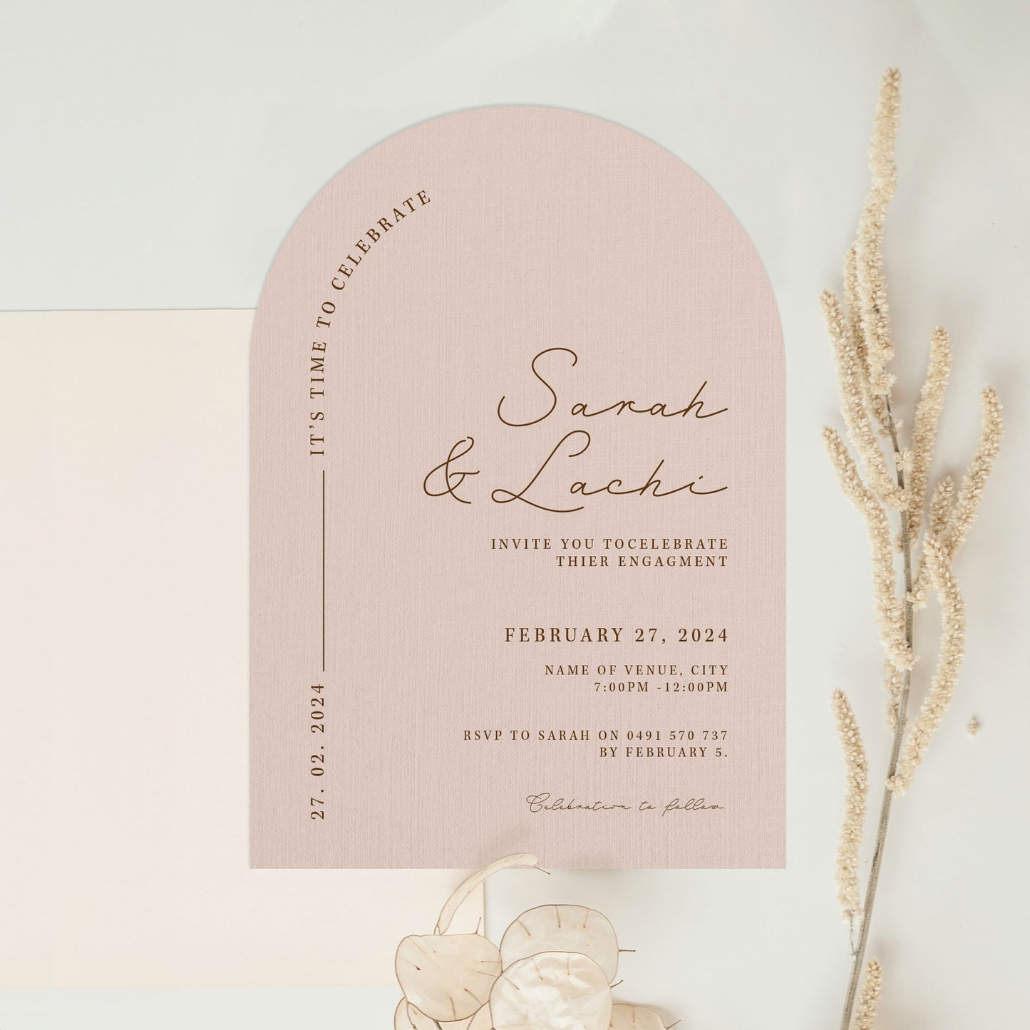 Simple Arch Invite