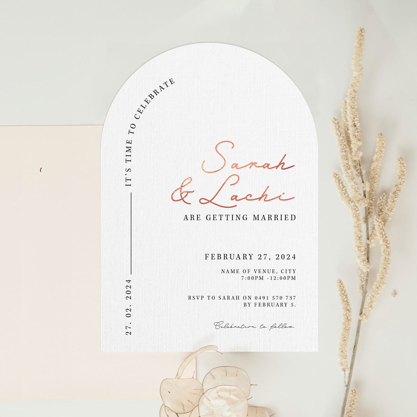 Simple Arch Invite